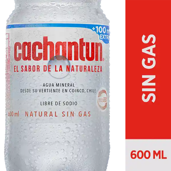 Cachantun Agua Sin Gas 600 ml