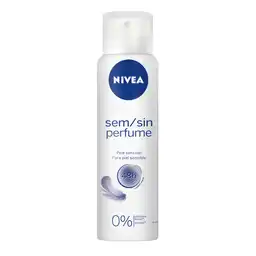 Nivea Desodorante Sensitive & Pure en Spray