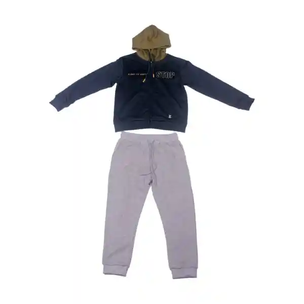 Buzo Niño Azul Pillin 8 a