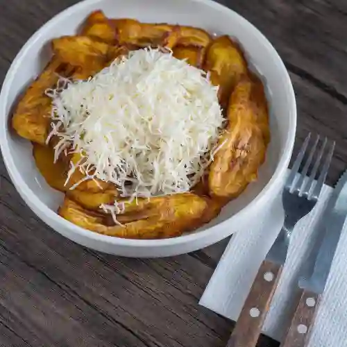 Tajadas con Queso