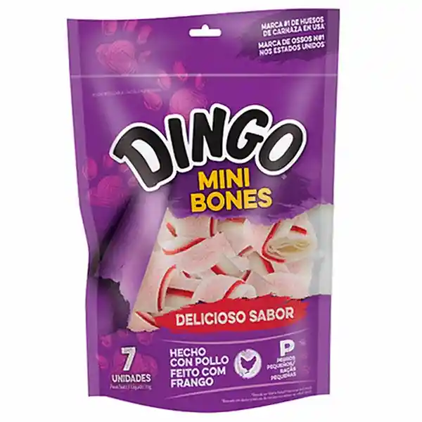 Dingo Snack Para Perro Mini Bones