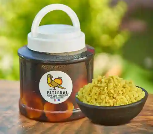 Pack Bidón Patagual 2 Litros C/ 1 kg Mote