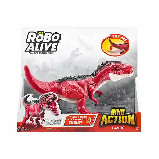 Zuru Figura de Acción Dinosaurio T-Rex Robo Alive