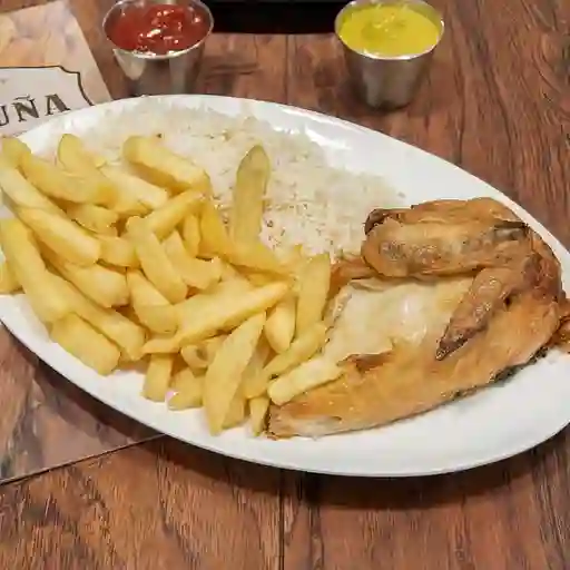 ¼ Pollo Asado Pechuga