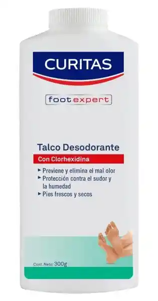 Curitas Talco Desodorante Pie