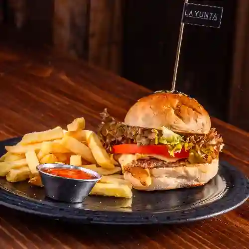 Menú Niño Hamburguesa de Res