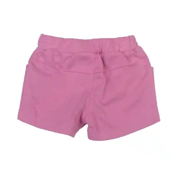 Short Bebe Niña Rosado Pillin 12 M