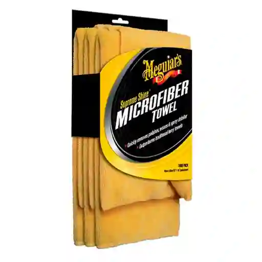 Meguiars Paños de Microfibra Supreme Shine