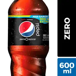 Pepsi Bebida Refrescante Zero 600 cc