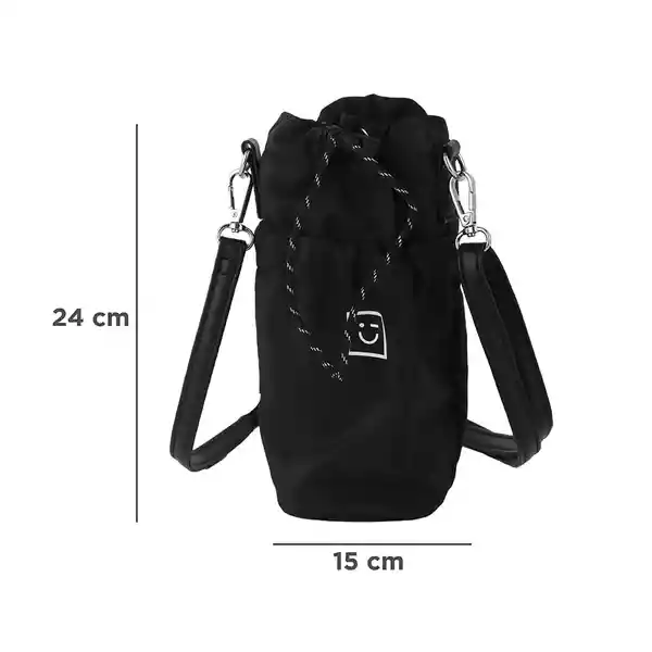 Bolso Bandolera Black & White Miniso