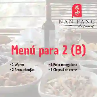 Menu 2(b)