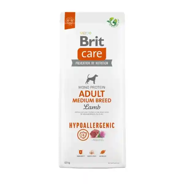 Brit Care Alimento Perro Adulto Medium Breed Lamb & Rice