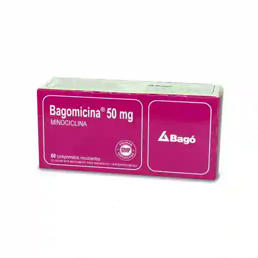 Bagomicina 50 mg Comprimidos Recubiertos