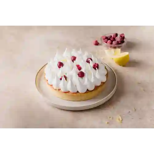 Pie de Limón con Frambuesa 8 Personas