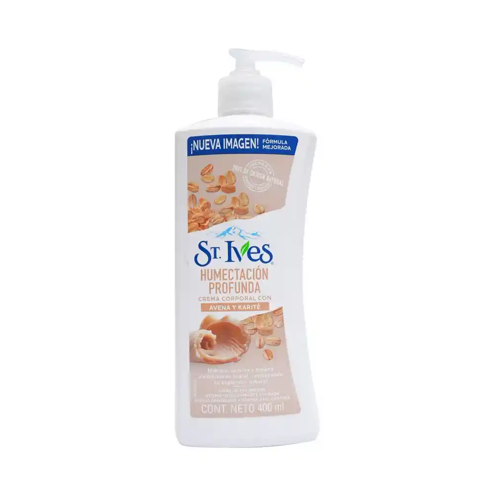 ST. Ives Crema Corporal con Avena y Karité Humectación Profunda