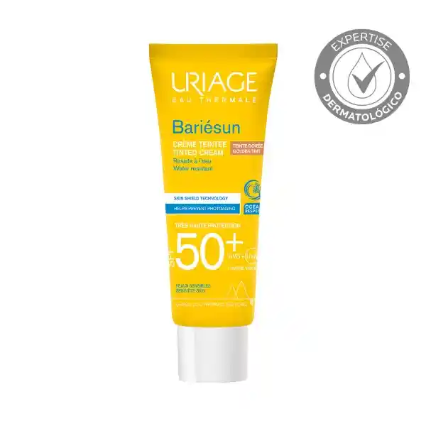 Uriage Crema Con Color Dorado Spf 50+