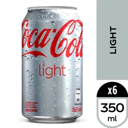 6 x Coca-Cola Light Gaseosa Sabor Cola