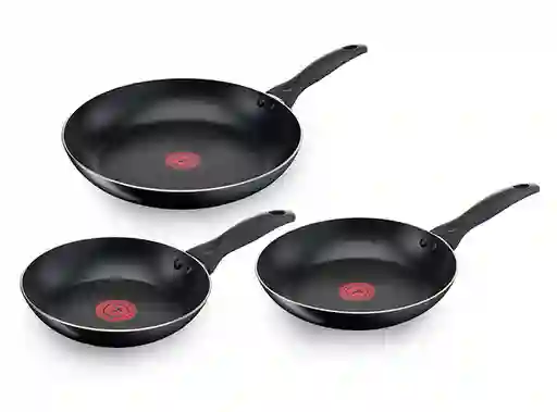 T-Fal Set Sartén Easy Cook 20/24/26