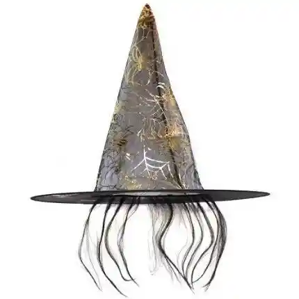 Gorro Bruja Con Pelos