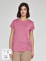 Regatta Polera Manga Corta Dallas Color Malva L S25