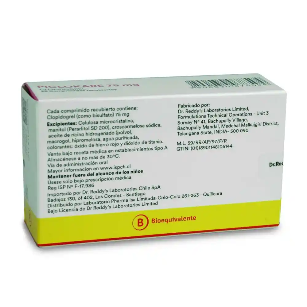 Piclokare (75 mg)