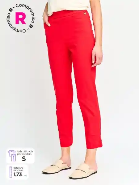 Cacharel Pantalón Abdo 1 e Ess Rojo L S25