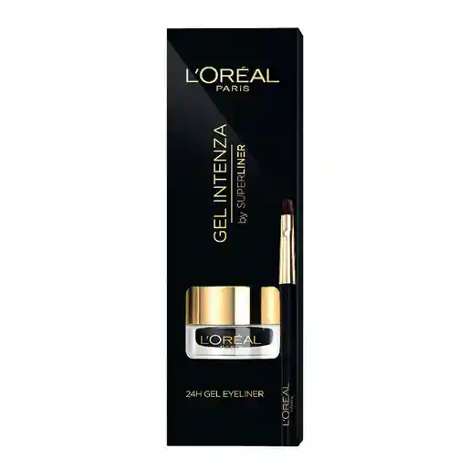 Loreal Paris Delineador Ojos Super Liner Gel Intenza Pure Negro 001