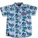 Camisa Niño Azul Talla 4 A Pvy837-23Azu Pillín