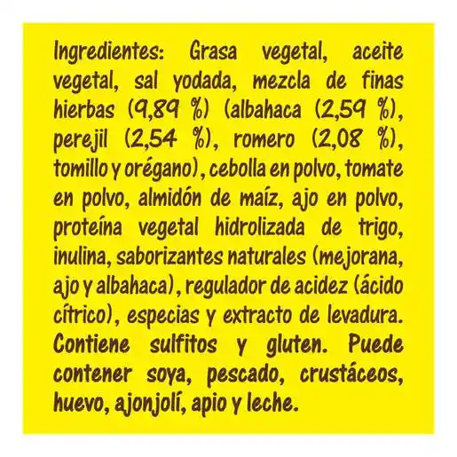 Maggi jugoso Al Sarten Hierbas