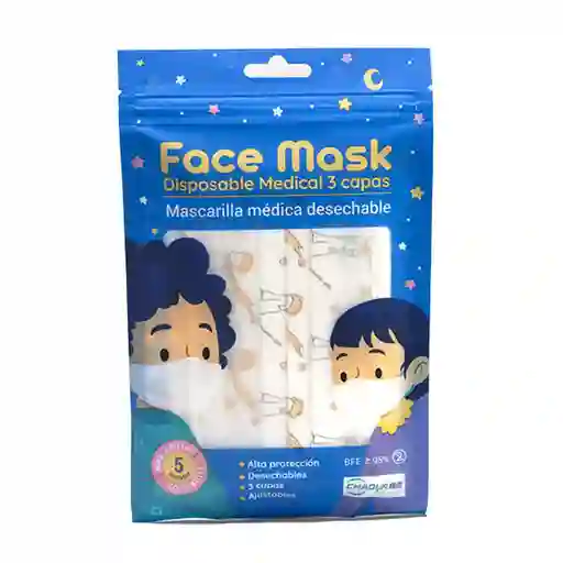 Mascarillas Infantil Desechable