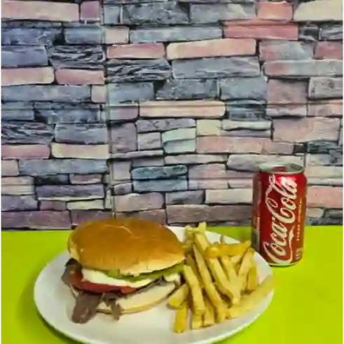 Combo 1, 1 Churrasco Italiano+papas Fri