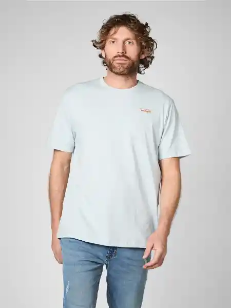 Wrangler Camiseta Knits Celeste L 006V25145709
