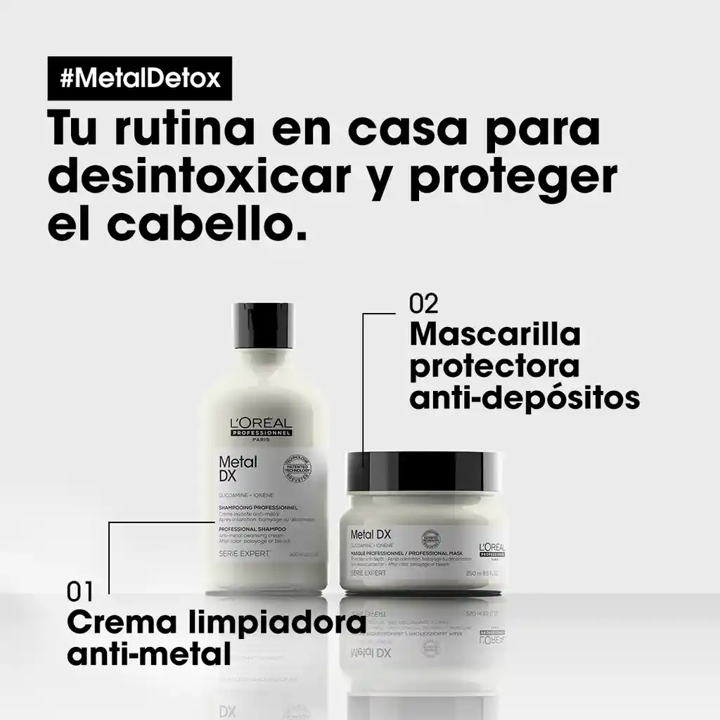 L'Oréal Professionnel Mascarilla Capilar Expert Metal E3548402