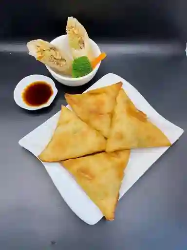 Camarón Mandarin con Queso