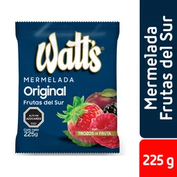 Watts Mermelada Frutas Del Sur Bolsa