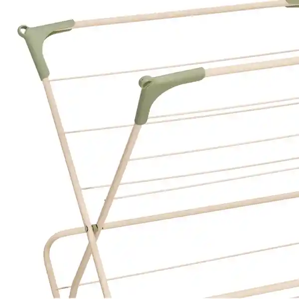 Tendedero Metálico Plegable de Piso 63.7 x 47 x 100 cm