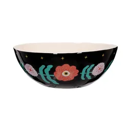 Bowl Con Diseño Flor Casaideas