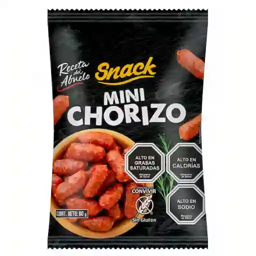 2 x Snack Mini Chorizo Receta Del Abuelo 60 g