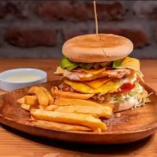 Hamburguesa Especial de Pollo
