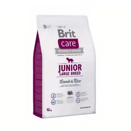 Brit Care Alimentos para Perro Junior Large Breed Sabor a Cordero y Arroz 