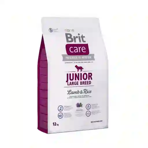 Brit Care Alimentos para Perro Junior Large Breed Sabor a Cordero y Arroz 