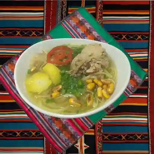 Caldo de gallina carretera