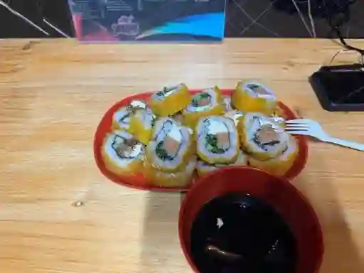 Pollo Queso Cebollin en Panko