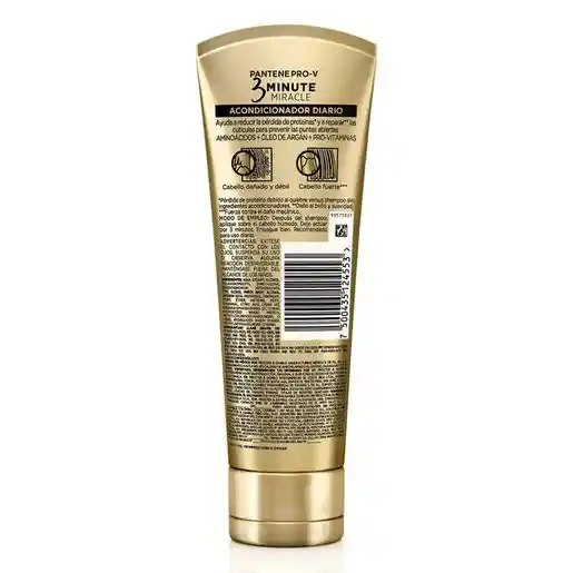 Pantene Acondicionador 3 Minutos Miracle Restauracion