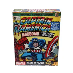 Marvel Rompecabezas 3D de Comics Vintage Capitan America