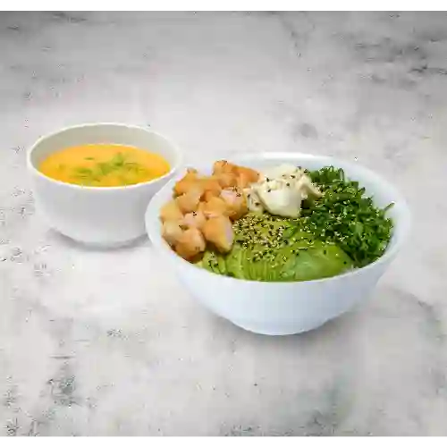 Gohan Furai + Miso Soup
