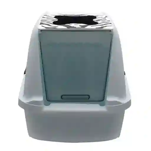 CatIt Baño Con Cubierta Atigrado Jumbo Large