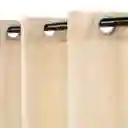 Set Cortina de Algodón Bordado 140 x 240 cm Casaideas