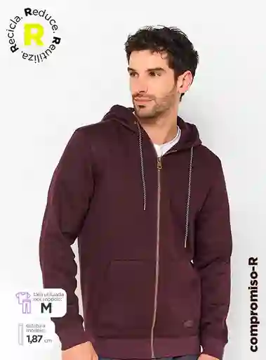 Polerón Hombre Cloudbreak Full Zipper Talla M