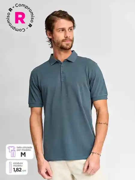 Marquis Polera Manga Corta Dortmund Celeste S SS25